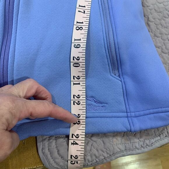 LL Bean Outdoor Athletic Jacket Full Zip Prostretch Jacket Small‎ - Picture 10 of 12